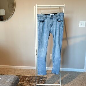 Old Navy Men's Sky Blue Straight Jeans